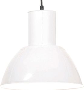 Lampa wisząca vidaXL Lampa wisząca, 25 W, biała, okrągła, 28,5 cm, E27 1