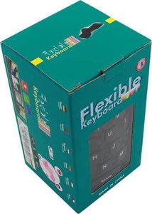 Klawiatura Aptel Silikonowa AK136 Przewodowa Czarna US (400-uniw) 2