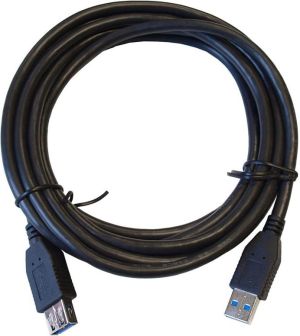 Kabel USB Art USB 3.0 Przedłużacz męsko-żeński 3m 1