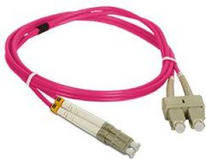 Alantec Patchcord MM, LC-SC, 5m, 50/125, duplex (FOC-LCSC-5MMD-5-4) 1