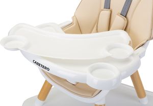 Caretero Krzesełko do karmienia Tuva beżowe (TERO-7707) 4