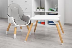 Caretero Krzesełko do karmienia Tuva szare (TERO-7706) 13