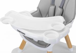 Caretero Krzesełko do karmienia Tuva szare (TERO-7706) 5