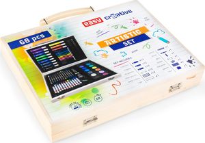 Easy Zestaw artystyczny 68 elementów w walizce 16