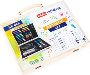 Easy Zestaw artystyczny 68 elementów w walizce 9