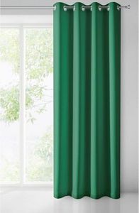 Eurofirany Zasłona zaciemniająca BLACKOUT gładka, półmatowa LOGAN c.zielony 140X250 PRZEL 2