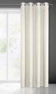 Eurofirany Zasłona jednokolorowa RITA 140X250 PRZEL Kremowa 2