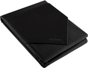 Eurofirany Komplet pościeli z wysokogatunkowej satyny bawełnianej NOVA 180X200 70X80 Czarna 3