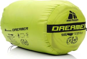 Meteor Śpiwór turystyczny kołdra 015 dreamer limonkowy 5