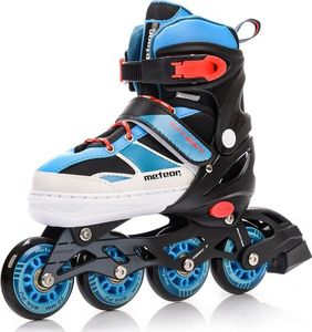 Rolki Meteor Invert 2w1 z wymienną płozą regulowane niebieskie r. 38-41 5