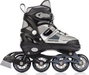 Rolki Meteor Invert rekreacyjne regulowane szare r. 34-37 1