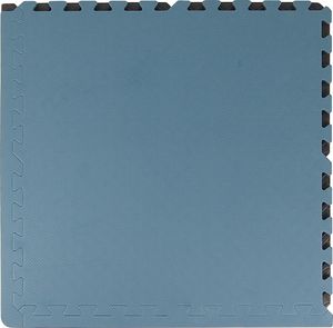 SportVida Mata pod sprzęt fitness Puzzle granatowa 2