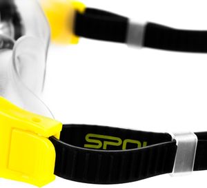 Spokey Okulary pływackie SIGIL czarno-żółte Spokey 2