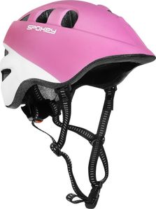 Spokey Dziecięcy kask rowerowy 44-48 cm CHERUB różowy Spokey Rozmiar 44-48 1
