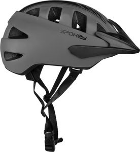 Spokey Kask rowerowy SPEED czarno-szary r. 58-61 cm (926881) 3