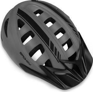 Spokey Kask rowerowy SPEED czarno-szary r. 58-61 cm (926881) 4