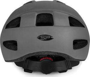 Spokey Kask rowerowy SPEED czarno-szary r. 58-61 cm (926881) 8