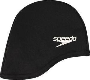 Speedo Czepek pływacki JUNIOR POLYESTER CAP czarny Speedo 1