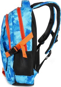 Spokey Plecak szkolny - sportowy BRONCO niebieski NERF 2