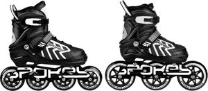 Rolki Spokey Khan rekreacyjne regulowane czarne r. 31-34 3