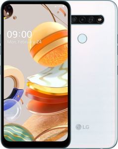 Smartfon LG K61 4/128GB Dual SIM Biały  (8806087044386 0) 1