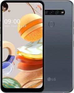 Smartfon LG K61 4/128GB Dual SIM Szary  (88060870441190) 1