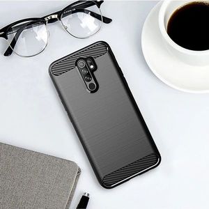 Hurtel Carbon Case Redmi 9 black 5