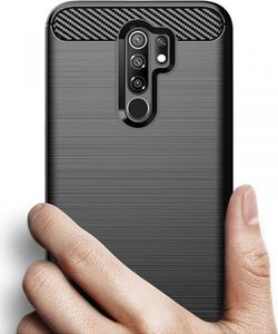 Hurtel Carbon Case Redmi 9 blue 7