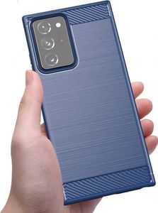 Hurtel Carbon Case Samsung Galaxy Note 20 Plus blue 2