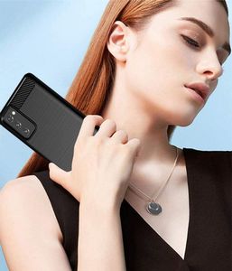 Hurtel Carbon Case Samsung Galaxy Note 20 black 4