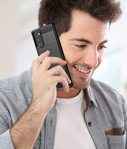 Hurtel Carbon Case Samsung Galaxy Note 20 black 6