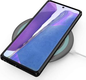 Hurtel Carbon Case elastyczne etui pokrowiec Samsung Galaxy Note 20 niebieski 5