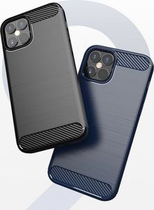 Hurtel Carbon Case iPhone 12 6,1 blue 12