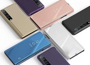 Hurtel Clear View Case futerał etui z klapką Xiaomi Mi Note 10 Lite różowy 3