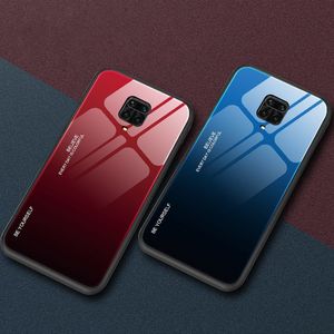 Hurtel Gradient Glass etui pokrowiec nakładka ze szkła hartowanego Xiaomi Redmi Note 9 Pro / Redmi Note 9S zielono-fioletowy uniwersalny (60554-uniw) - 60554-uniw 14