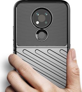 Hurtel Thunder Case elastyczne pancerne etui pokrowiec Nokia 3.4 czarny uniwersalny (65492-uniw) - 65492-uniw 3