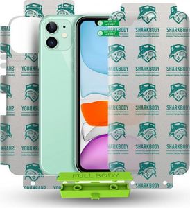 Hurtel Shark Full Body Film antybakteryjna samoregenerująca się folia ochronna na cały telefon (przód + tył) iPhone 11 Pro uniwersalny 11