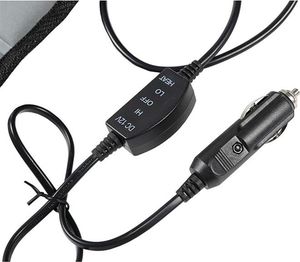 CGAuto AG44C MATA OGRZEWAJĄCA SAMOCHODOWA SZARA 12V uniwersalny 3