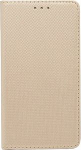 Etui Flip Magnet LG K10 2017 złoty 2