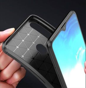 Etui SAMSUNG GALAXY A20S Pancerne Shockproof Carbon Fiber czarne 12