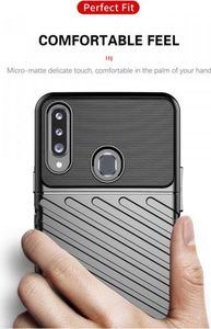 Etui SAMSUNG GALAXY A20S Pancerne Thunder Case czarne 3