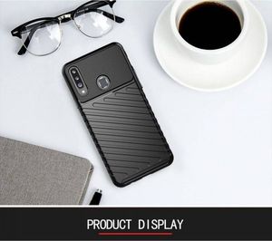 Etui SAMSUNG GALAXY A20S Pancerne Thunder Case czarne 4