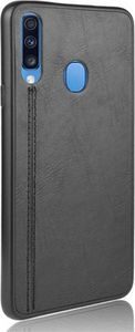 Etui SAMSUNG GALAXY A20S Skórzane Slim Case czarne 3