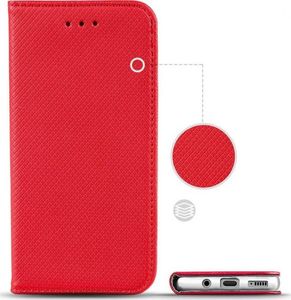 Etui SAMSUNG GALAXY A42 5G portfel z klapką Flip Magnet czerwone 6