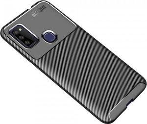 Etui SAMSUNG GALAXY M51 Pancerne Shockproof Carbon Fiber czarne 2