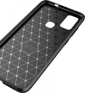 Etui SAMSUNG GALAXY M51 Pancerne Shockproof Carbon Fiber czarne 7