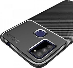 Etui SAMSUNG GALAXY M51 Pancerne Shockproof Carbon Fiber czarne 9