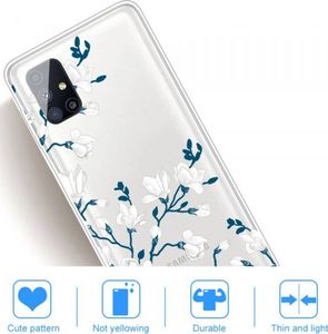 Etui SAMSUNG GALAXY M51 Slim Case Art Pattern Printing TPU Flower 3