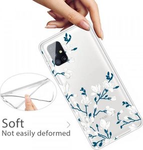 Etui SAMSUNG GALAXY M51 Slim Case Art Pattern Printing TPU Flower 5