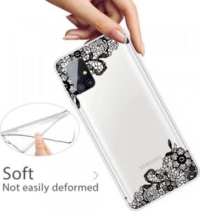 Etui SAMSUNG GALAXY M51 Slim Case Art Pattern Printing TPU Lace Flower 4